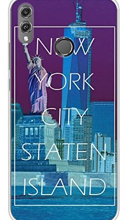 1001CUSTODIA IN SILICONE PER HUAWEI HONOR 8X - NEW YORK