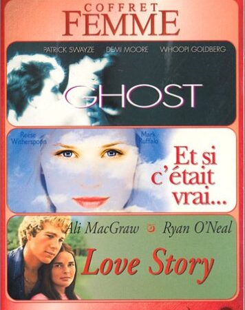 Coffret cadeau, femme : ghost ; love story ; et si c'etait vrai