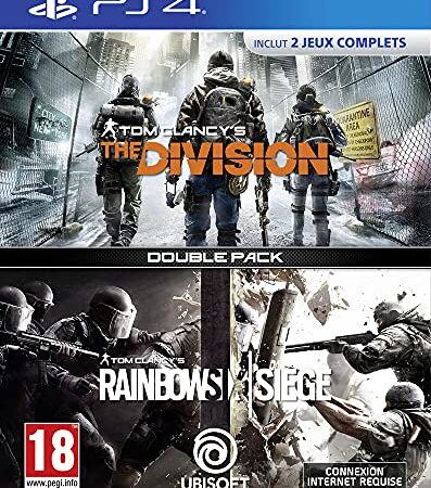 Compilation Tom Clancy's: Rainbow Six Siege + The Division PS4 - PlayStation 4 [Edizione: Francia]