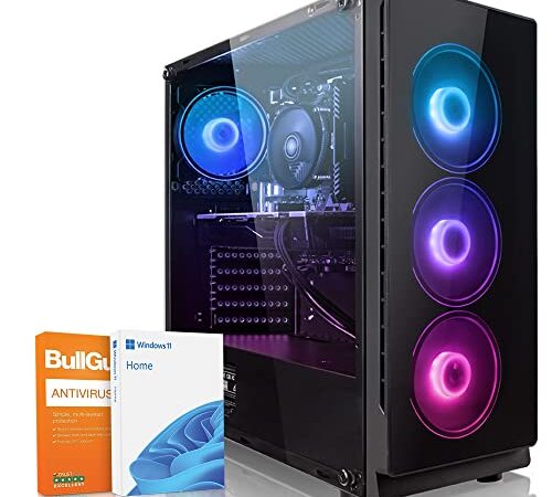 Megaport PC-Gaming AMD Ryzen 5 4500 6x 3.6GHz • Nvidia Geforce RTX 3060 12GB • 16GB 3200MHz DDR4 RAM • 250GB M.2 SSD • 1TB HDD • WiFi • Windows 11 • pc fisso • pc gaming assemblato pc da gaming