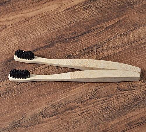 NJIANGHUA Spazzolino da Denti Manico di bambù Spesso Spazzolino da Denti Onda Spazzolino da Denti Setole Spazzolino da Denti Brosse A Dent Bambou Oral Care Spazzolino da Denti Ecologico