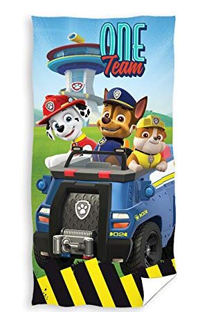 Paw Patrol Towel - Serviette de Plage - toalla de Playa - Telo Mare 70x140 cm PAW191132-R