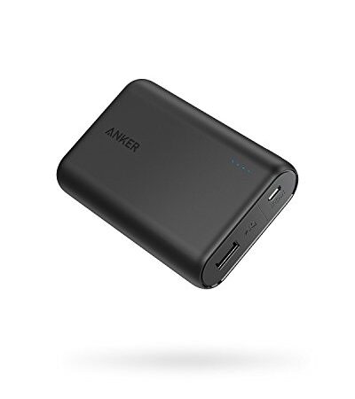 Powerbank 10000mAh Anker PowerCore 10000, Caricatore Portatile Ultra Compatta, Power Bank Alta Capacità Per Huawei, Samsung, iPhone, Xiaomi e Altri