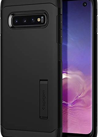 Spigen Cover Tough Armor Compatibile con Samsung Galaxy S10 - Nero