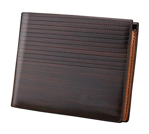 BJHSYNDR Walletvintage Portefeuille en PU pour Homme Portefeuille Court pour Homme
