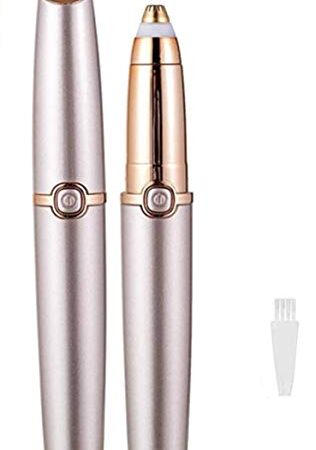 Brows Trimmer Sopracciglia,Ayam Depilatore per sopracciglia,Sourcils Rasoir Tondeuse, épilation électrique di Sourcils, Épilateur portatif indolore immediato (batteria AAA non incluse)