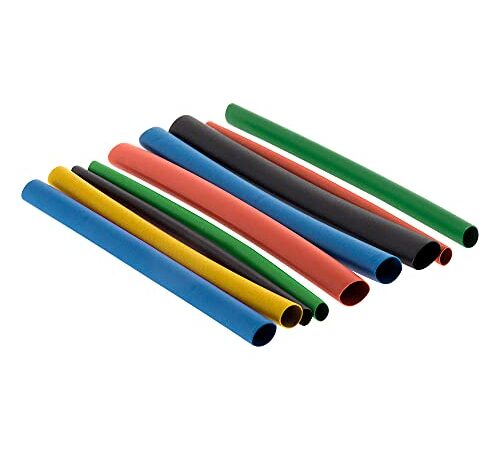 Confezione da 280 Gaines thermorétractables 5 colori