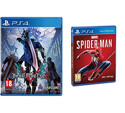 Devil May Cry 5 Ps4- Playstation 4 & Marvel's Spider-Man - PlayStation 4
