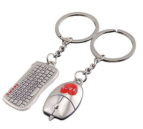 Fablcrew, Portachiavi Clavier et Souris 1 9,5CM
