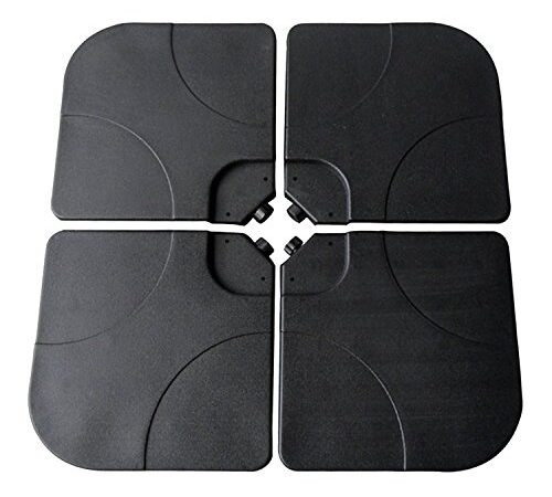 Happy Garden Set di 4 basi Supporto quadrate Quiberon