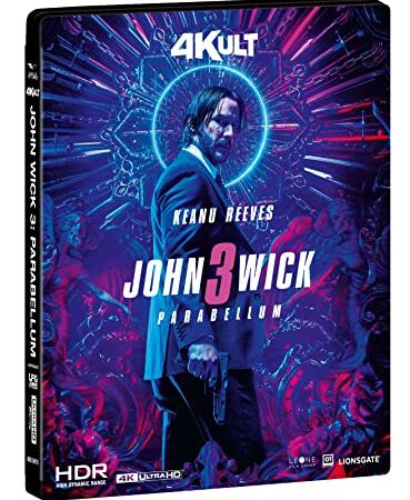 John Wick 3- 4K (4K Ultra-HD + Blu-ray Hd) Ocard + Card Numerata