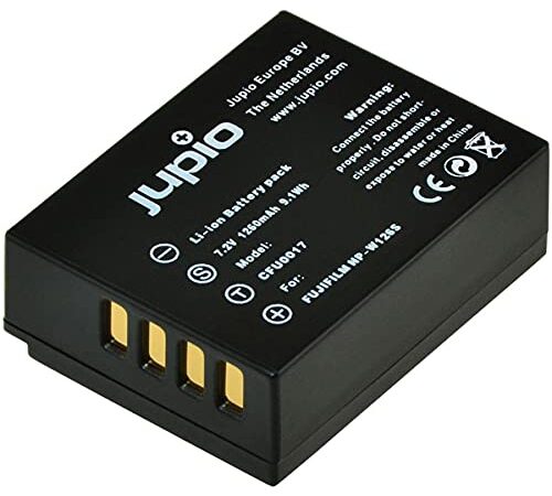 Jupio CFU0017 Lithium-Ion (Li-Ion) 1260mAh 7.2V rechargeable battery - Rechargeable Batteries (1260 mAh, 9.1 Wh, Lithium-Ion (Li-Ion), 7.2 V, Black, 1 pc(s))