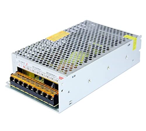 Maidodo AC 110V/220V à DC 24V 10A 240W Metallo Striscia Luminosa a LED Transformateur Driver di Trasformatore di Alimentazione Led Strip