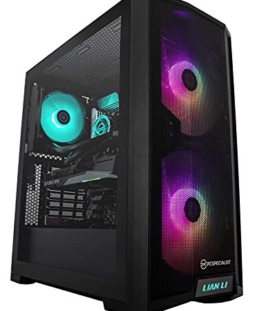 PCSpecialist Pro PC Gaming - AMD Ryzen 5 5600X 3,70 GHz 6-Core, 16 GB RAM, GEFORCE RTX 3060 Ti 8 GB, 1 TB M.2 SSD
