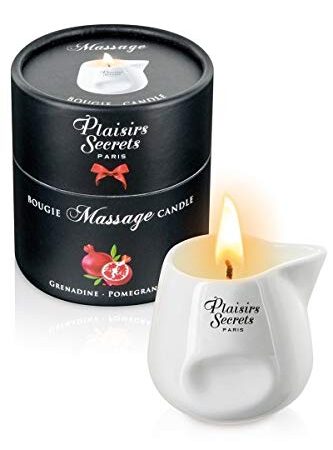 Plaisir Secret - Bougie de massage - Plaisirs secrets - Bougie Plaisirs secrets - grenadine