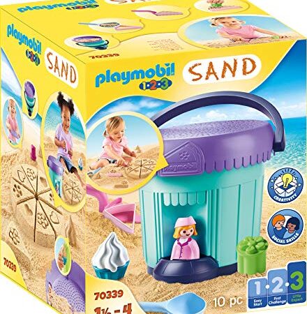 Playmobil 1.2.3 70339 - Secchiello Pasticceria, dai 18 mesi