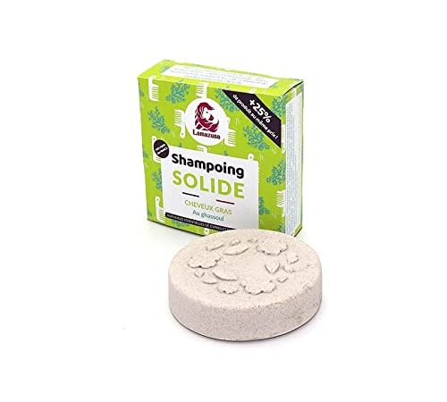 Shampoing solide cheveux gras Ghassoul - LAMAZUNA