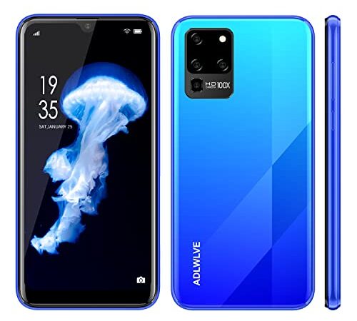 Smartphone sbloccato non caro 4G Dual SIM, 5,5 pollici, Android OS, fotocamera 5 MP+2 MP, 1 GB RAM+4 GB ROM, telefono cellulare (8)