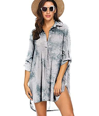 UNibelle Robe de Plage Dames Femmes Maillot de Bain Plage couvrir Chemise Bikini Maillots de Bain Maillot de Bain Robe de Plage Plage Poncho été