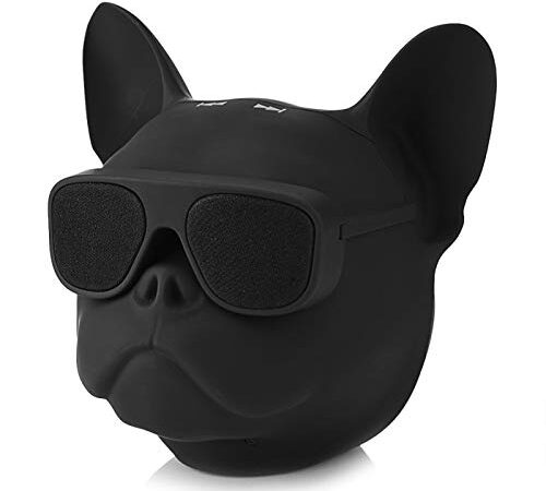Altoparlante Bluetooth, Altoparlante creativo a forma di cane, Lettore musicale stereo portatile a forma di cane con chip Bluetooth 4.1 Altoparlante wireless Bluetooth Ampia memoria con 32G