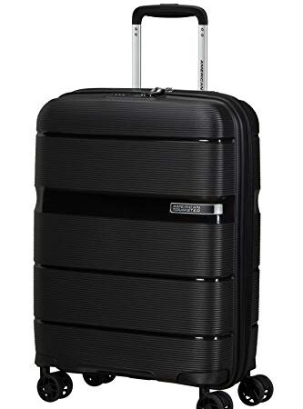 American Tourister Linex, Bagagli Valigia Unisex Adulto, Nero (Vivid Black), S 55 cm - 34 L