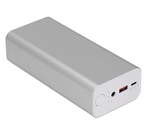 Caricabatterie Portatile da 65 W 30000 MAh Power Bank per Laptop, Wireless Power Bank Ricarica Rapida per Telefono PC, Guscio in Lega di Alluminio, Interfaccia CC