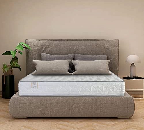 Farmarelax - Materasso Matrimoniale 160x190, Altezza 16 cm, Waterfoam, Made in Italy, Ortopedico, Indeformabile, Anallergico e Antiacaro, Traspirante, Modello: Ecoroyal