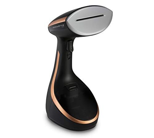 Rowenta DR9100 Access Steam Care Ferro da Stiro Verticale a Vapore Sanificante Potente e Versatile con Supporto Verticale e 3 Accessori Inclusi, 2 Impostazioni di Vapore, Potenza 1600 W, 200 ml