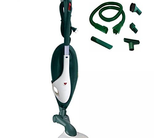 SCOPA ELETTRICA ASPIRAPOLVERE VORWERK FOLLETTO VK 135 COME NUOVO CON 24 MESI DI GARANZIA E TUBO FLESSIBILE IN OMAGGIO sacchetti e profumi