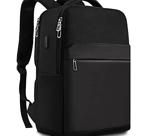 SONAMBULO Zaino Porta PC, Zaino per PC Portatile Impermeabile Zaino Uomo con Porta USB,Zaino per Laptop Affari da 15.6 Pollici Notebook,Zaino Lavoro Uomo per Scuola,Lavoro di Viaggio