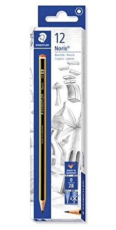 Staedtler 120-0 Matita in Grafito 2B, 12 Pezzi