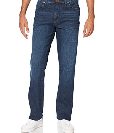 Wrangler TEXAS Denim Pants, Uomo, Blu (Night Break), 40W / 32L