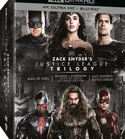 Zack Snyder'S Justice League Trilogy (4K Ultra-HD+Blu-Ray)