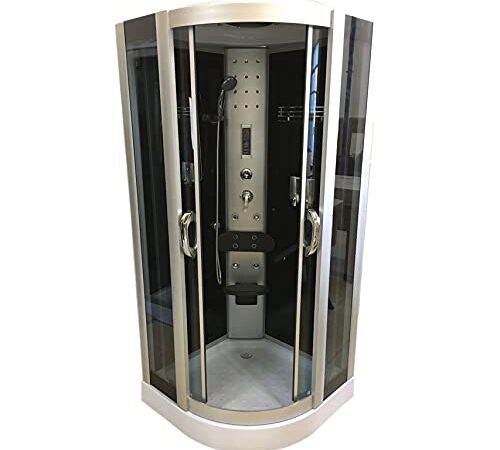 Box doccia idromassaggio 100 x 100 cm Full Optional - Sun