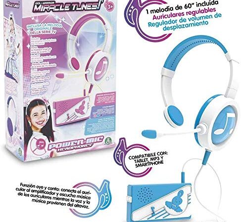 Giochi Preziosi MRC01000, Miracle Tunes, Cuffie con microfono, colori assortiti, 1 pezzo