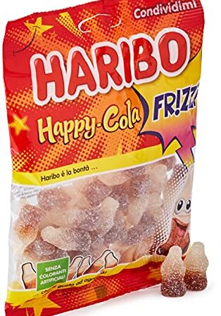 Haribo Caramelle Gommose Happy Cola, 175g