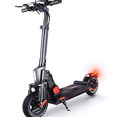 Monopattino Elettrico, 48V 13Ah Batteria, Pneumatici Fuoristrada da 10 Pollici, Electric Scooter Elettrico Pieghevole per Adulto - C1 Pro