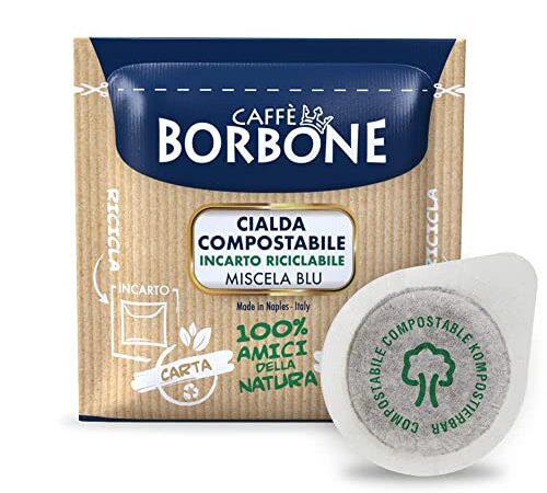 300 Caffe Borbone Miscela Blu Cialde Kaffeepads ESE 44mm Mischung Blau