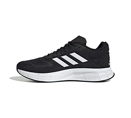 adidas Duramo 10, Scarpe da Running Uomo, Core Black/Cloud White/Core Black, 43 1/3 EU