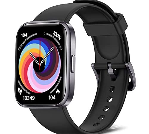 ASWEE Smartwatch, 1,69'' Orologio Smartwatch Uomo Donna con Contapassi, Cardiofrequenzimetro da Polso, Smart Watch con Contapassi Sonno Stress, Notifiche Messaggi, Orologio Fitness per Android iOS