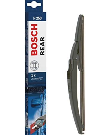 Bosch Automotive Tergilunotto Rear H253, Lunghezza 250Mm, 1 Tergicristallo Per Lunotto, ‎25 x 2.1 x 35.5 cm; 59 grammi