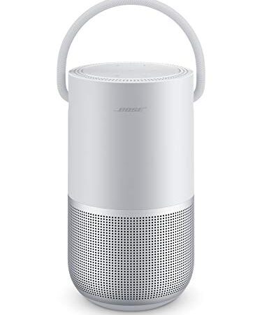 Bose - Diffusore per la casa portatile, con controllo vocale Alexa integrato, argento