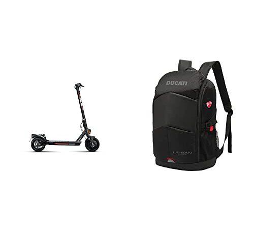 Ducati Pro-II EVO Monopattino Elettrico con Frecce direzionali Integrate, Pieghevole, Doppio freno, Full Suspension, Fino a 40 Km di Autonomia & Urban Per Bici E Monopattini