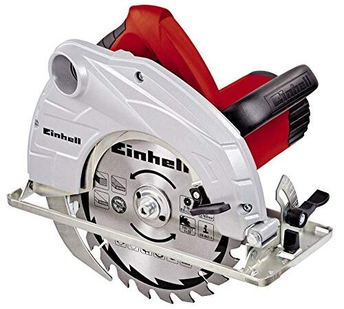 Einhell TC-CS 1400 Sega Circolare Manuale (tensione 230 V, 1400 W, giri al min. 5200, lama Ø190 x Ø30, taglio max 66 mm)