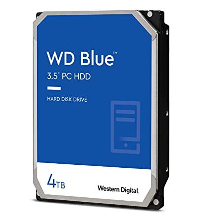 Western Digital Blue 4TB 3,5" Hard Disk Interno 5400 RPM