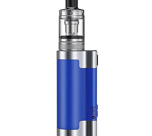 Aspire Zelos 3 Kit Sigaretta Elettronica Svapo 80W (BLU) con Atomizzatore Nautilus 3 da 4ml Batteria 3200mAh e 2 Coil Nautilus Incluse nella Confezione