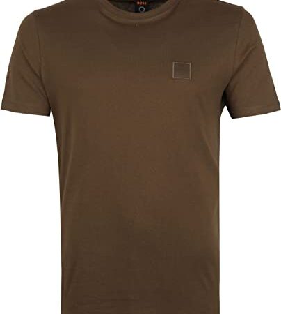 BOSS Tales, T-shirt, Dark Green308., L, da Uomo