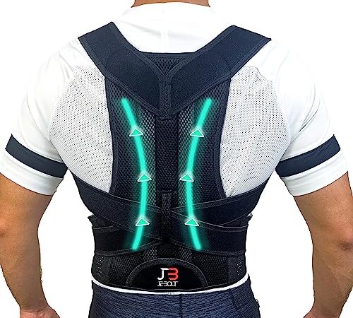 Correttore posturale, busto Spalle schiena per Uomo e Donna, fascia posturale spalle e schiena, Correttore di postura per raddrizza schiena e spalle schiena dritta e spalle