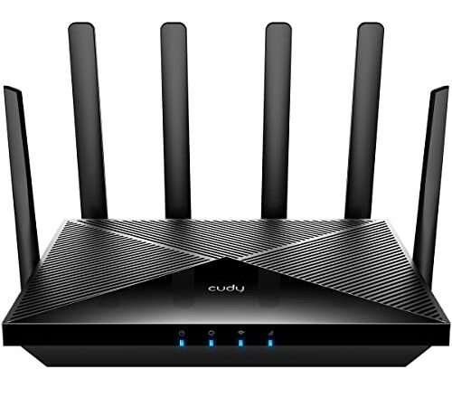 Cudy Router 4G+ LTE Cat.6 300 Mbps WiFi AC 1200 Mbps, Qualcomm Chipset, 4 x SMA per Antenna Estern, Dual SIM, Dual Band AC1200, 4 porte Gigabit, OpenVPN, WireGuard, Blocco banda, TTL, a comando