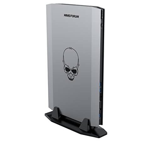 MINIS FORUM NUCXI7 Mini PC, Intel Core i7-11800H CPU a 8 core 32 GB DDR4/1 TB SSD Mini computer desktop con Windows 11 Pro NVIDIA GeForce RTX 3070, connessione HDMI/USB4, WiFi, BT, USB 3.2× 3